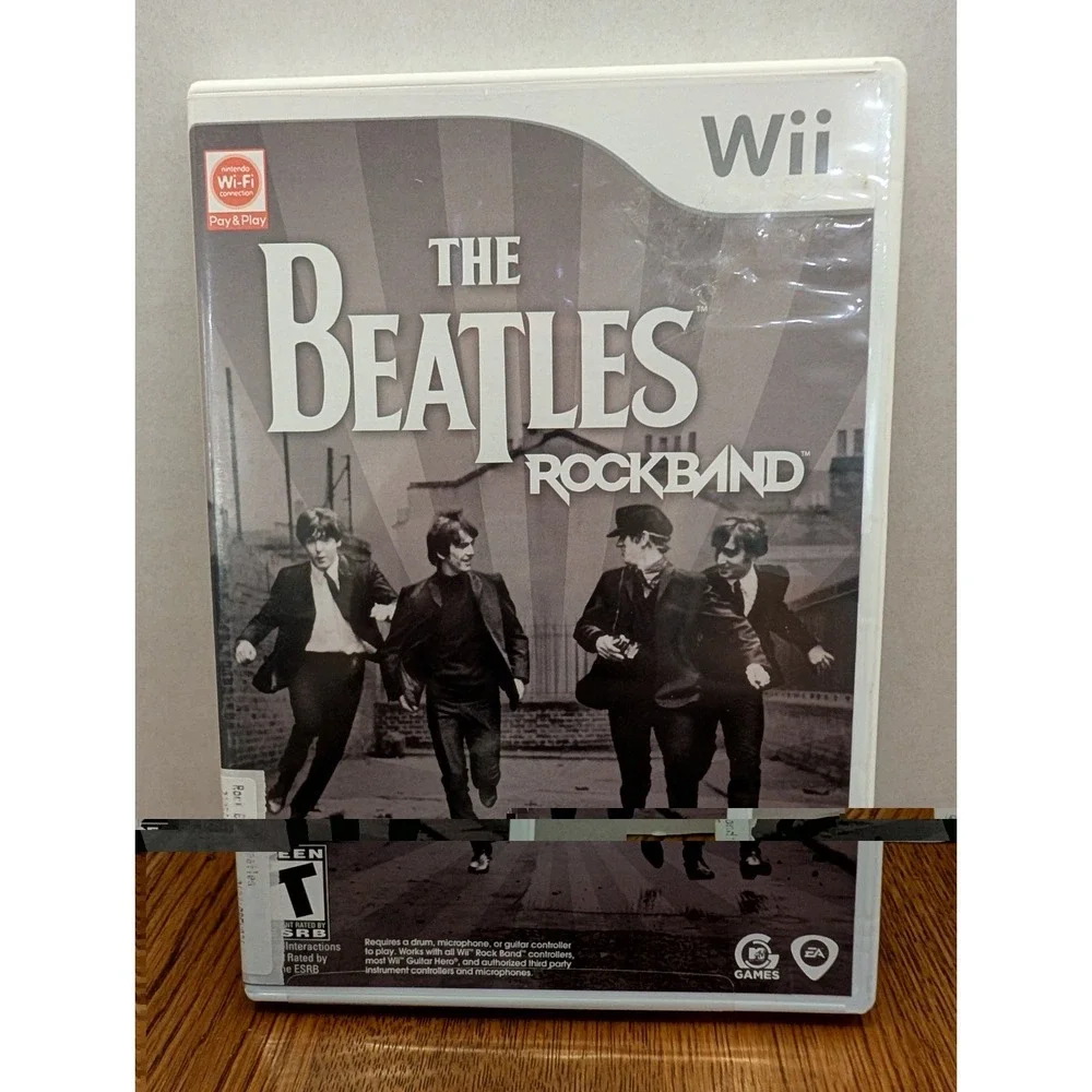 Wii 4 Pack/Rock Band Games/Country Track Pack/Lego/Rock Band 2/Beatles/UNTESTED‎
